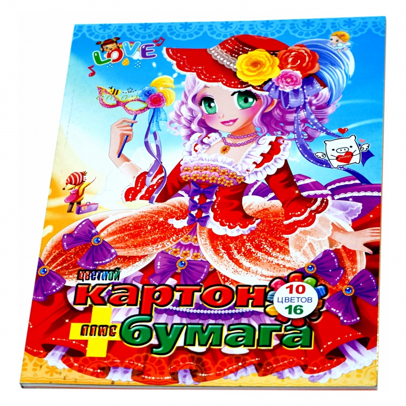 Թուղթ 2-4 16թ Գունավոր 026 5